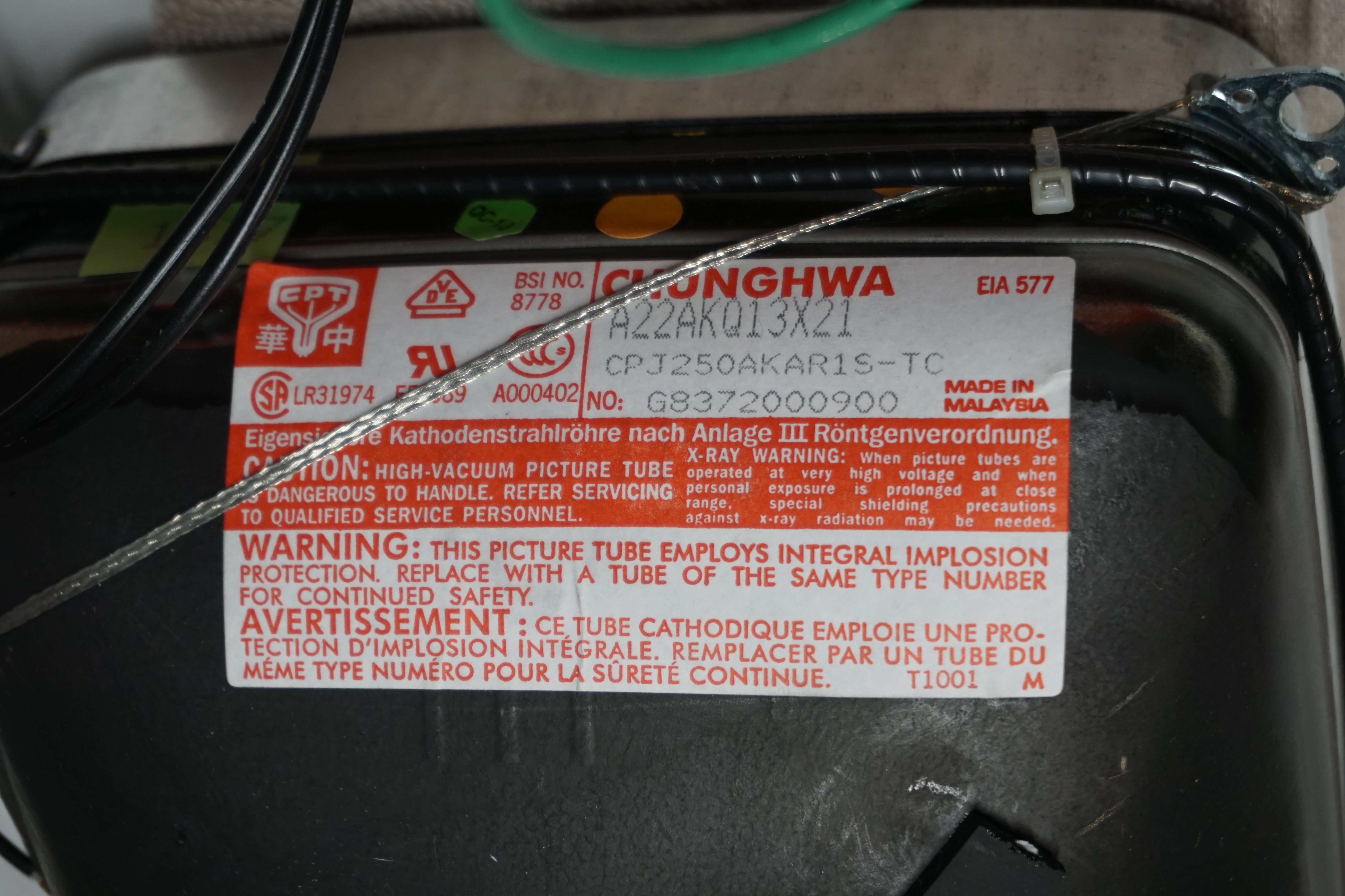 crt label